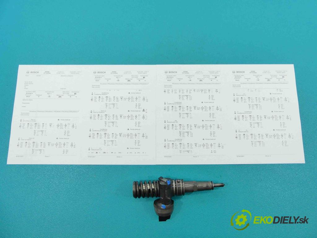 Vw Touran I 2003-2015 1.9 tdi 105 hp manual 77 kW 1896 cm3 5- vstřikovací čerpadlo 0414720215 (Vstřikovače)