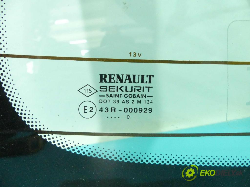 Renault Scenic I 1996-2003 1.6 16v 107 HP manual 79 kW 1598 cm3 5- sklo zadná  (Sklá zadné)