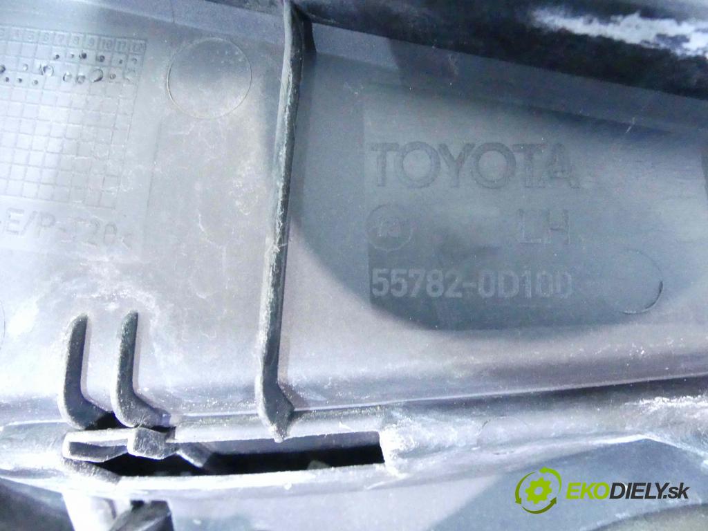 Toyota Yaris II 2005-2011 1.4 D4D 90 HP manual 66 kW 1364 cm3 5- torpédo 55782-0D100 (Torpéda)