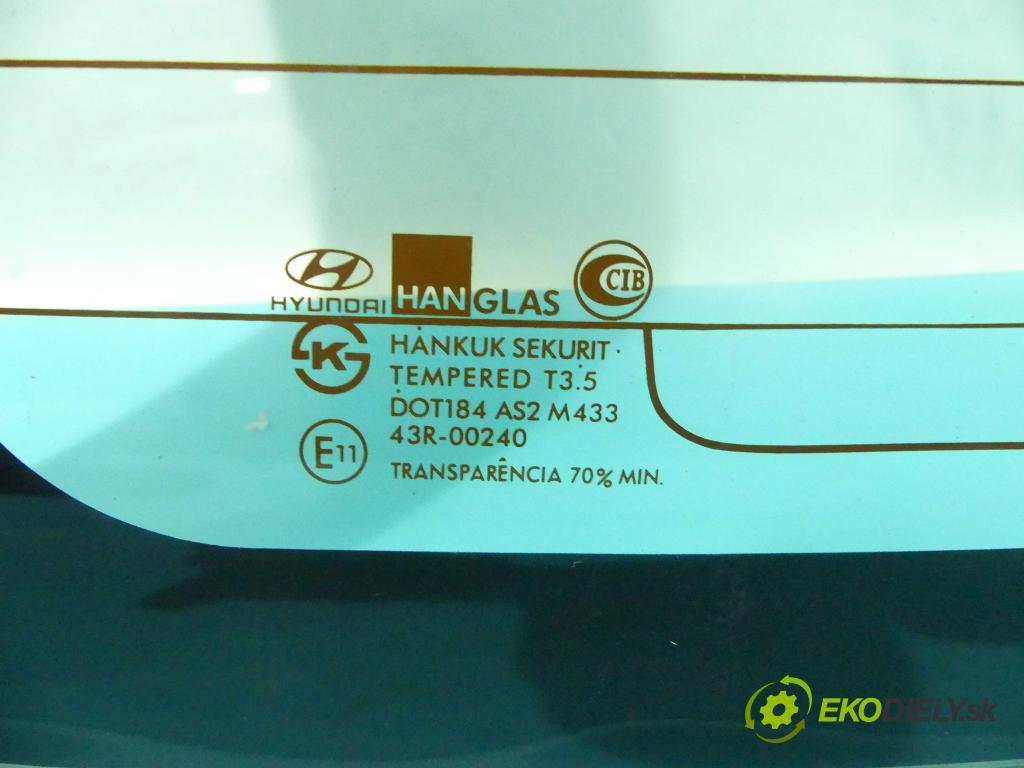 Hyundai Matrix 1.5 crdi 82 HP manual 60 kW 1493 cm3 5- sklo zadná  (Sklá zadné)