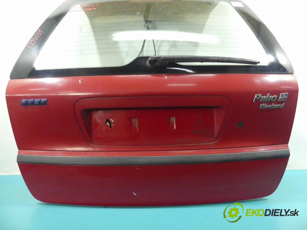 Fiat Palio II 2002-2006 1.2 16v 80 hp manual 59 kW 1242 cm3 5- zadní kufrové dveře  (Zadní kapoty)