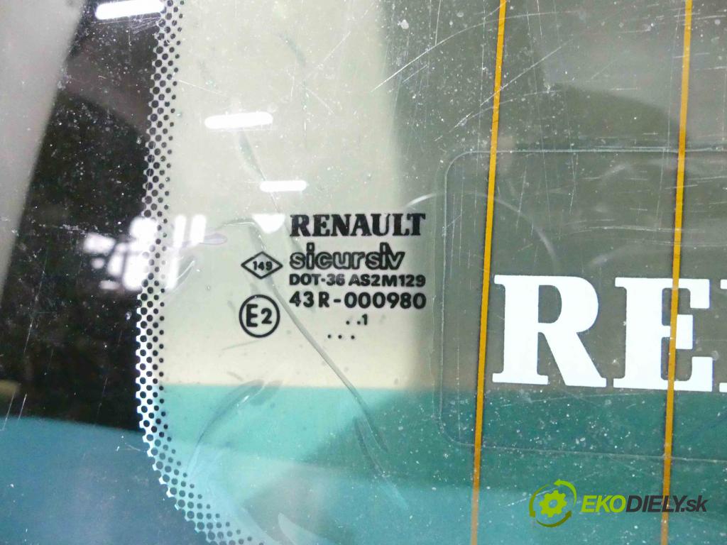 Renault Kangoo I 1998-2008 1.9d 54 HP manual 40 kW 1870 cm3 5- sklo zadná  (Sklá zadné)