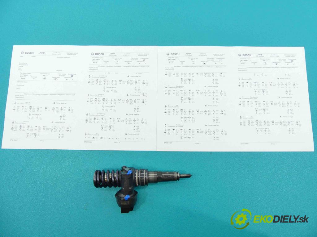 Vw Polo IV 9N 2001-2009 1.4 tdi 75 hp manual 55 kW 1422 cm3 5- vstřikovací čerpadlo 0414720035 (Vstřikovače)