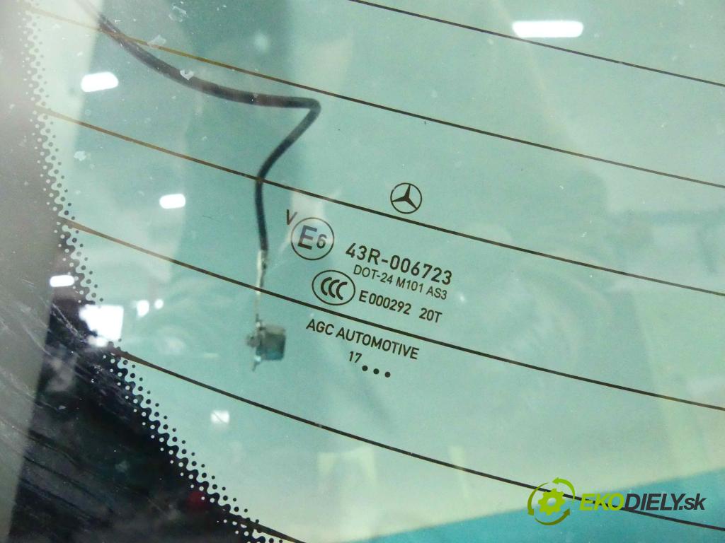Mercedes GLC coupe X253 2015-2022 2.0 T 211KM automatic 155 kW 1991 cm3 5- sklo zadná  (Sklá zadné)