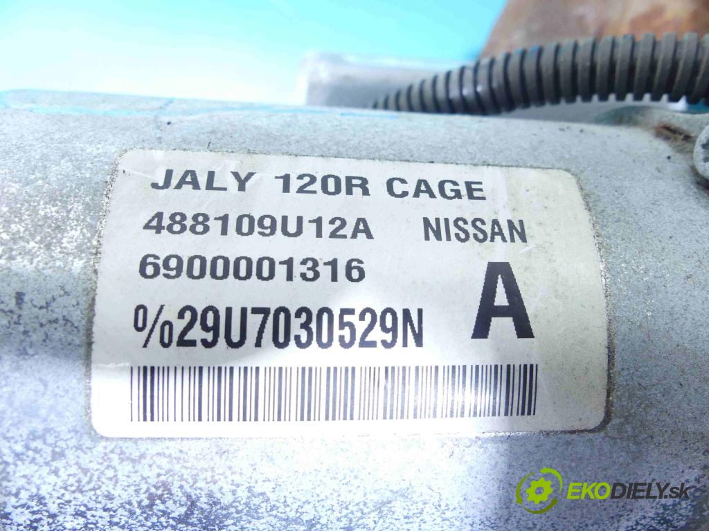 Nissan Note I 2006-2012 1.5 dci 86 hp manual 63 kW 1461 cm3 5- čerpadlo posilovač 488109U12A (Servočerpadlá, pumpy řízení)