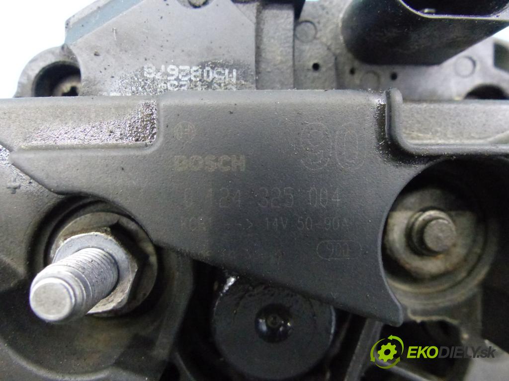 Vw Bora 1.9 tdi 116 HP manual 85 kW 1896 cm3 5- Alternator 0124325004 (Alternátory)