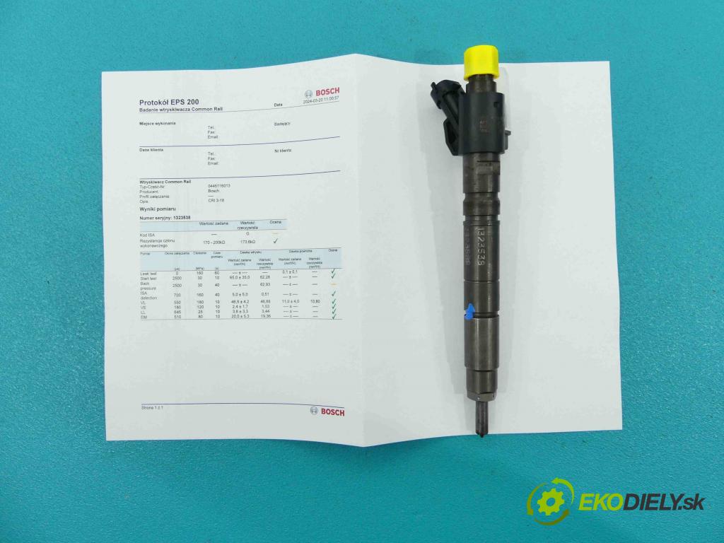 Jaguar XF I X250 2007-2015 3.0 TD V6 211KM automatic 155 kW 2993 cm3 4- vstřikovač 0445116013 (Vstřikovače)