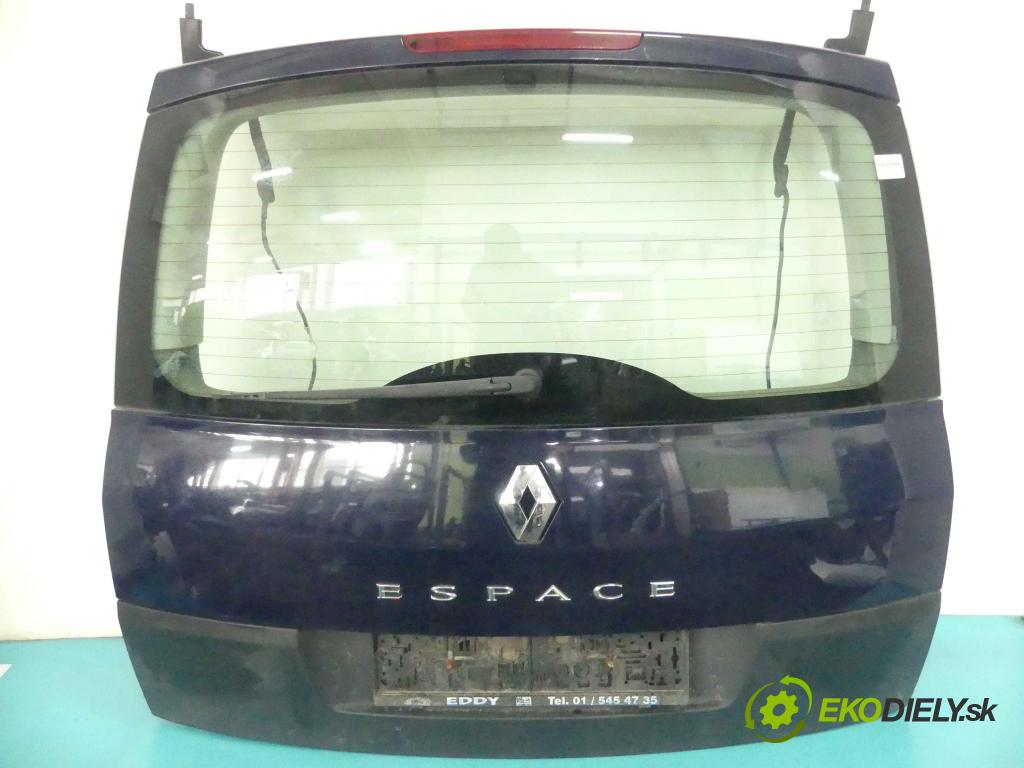 Renault Espace IV 2003-2014 1.9 dci 120 HP manual 88 kW 1870 cm3 5- zadna kufor  (Zadné kapoty)