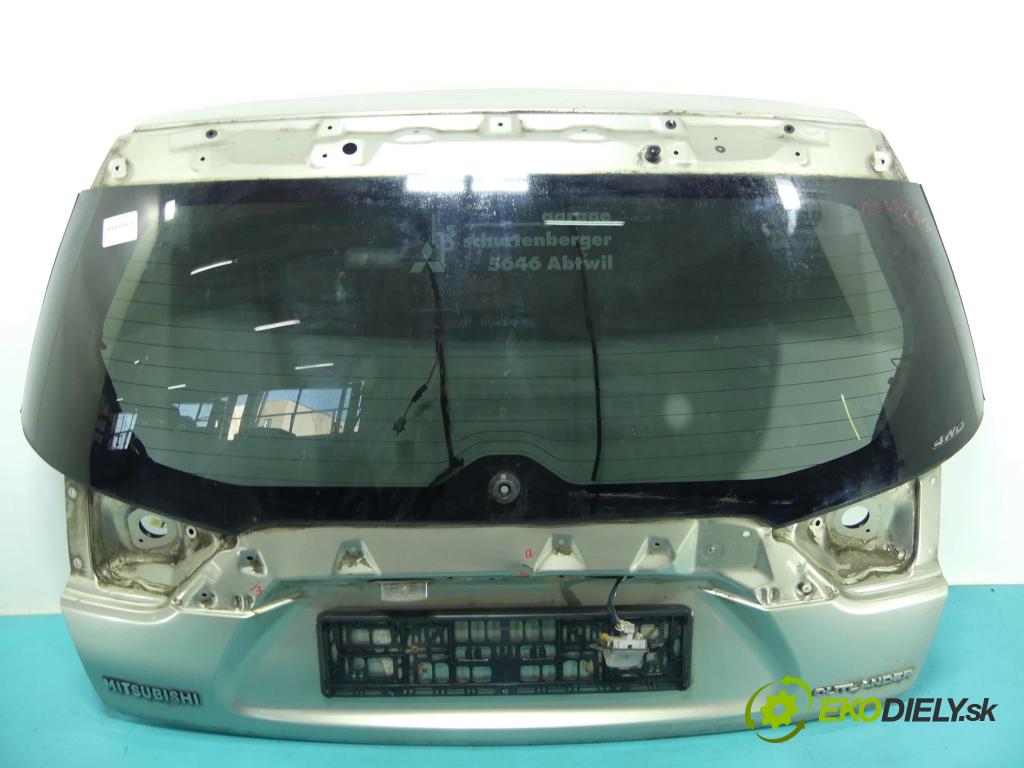 Mitsubishi Outlander II 2006-2013 2.2 DI-D 156 HP manual 115 kW 2179 cm3 5- zadna kufor  (Zadné kapoty)