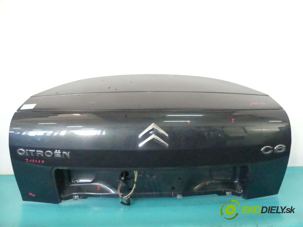 Citroen C6 2005-2012 2.7 hdi 204 HP automatic 150 kW 2720 cm3 4- zadna kufor  (Zadné kapoty)