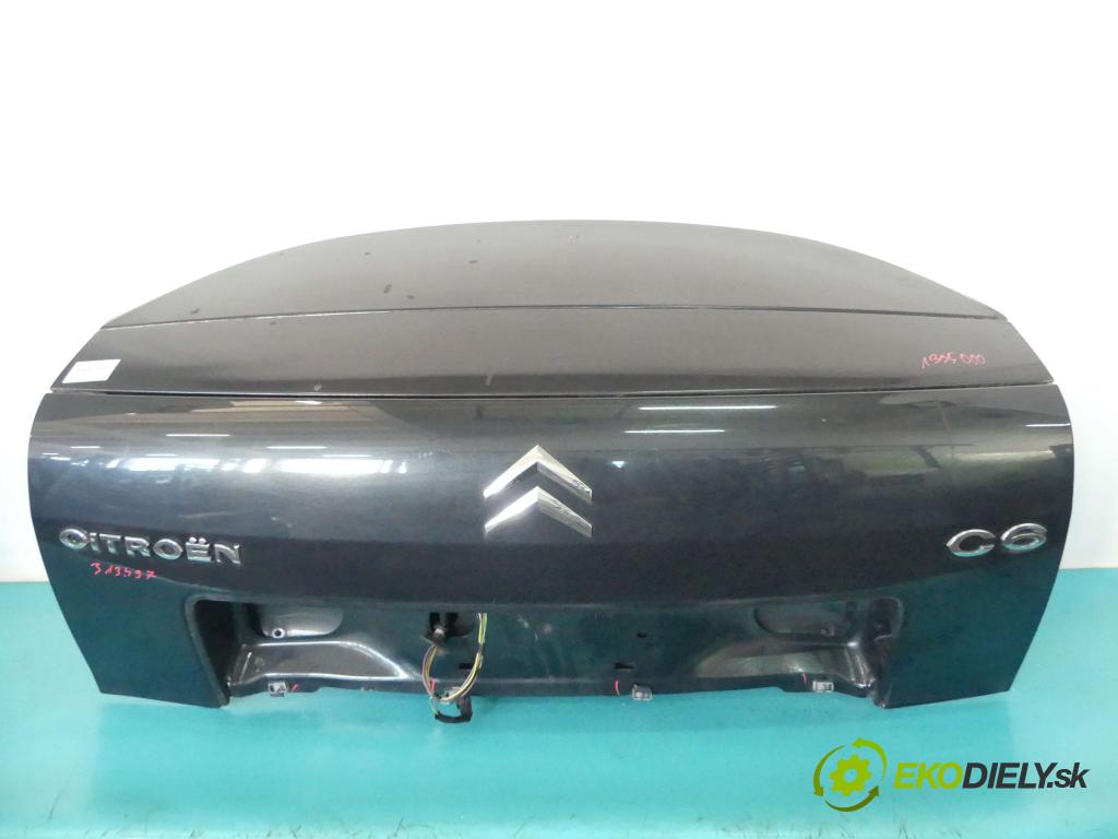 Citroen C6 2005-2012 2.7 hdi 204 HP automatic 150 kW 2720 cm3 4- zadna kufor  (Zadné kapoty)