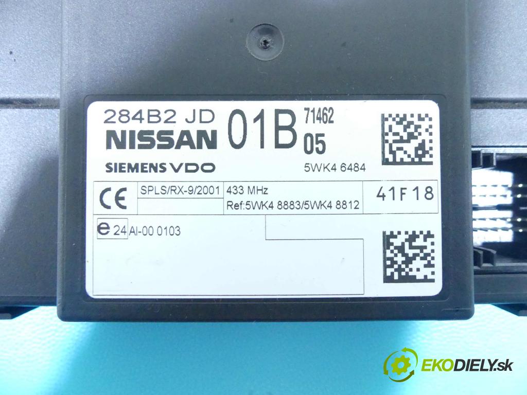 Nissan X-trail II T31 2008-2013 2.0 dci 150 hp manual 110 kW 1995 cm3 5- modul řídící jednotka 284B2JD01B (Ostatní)