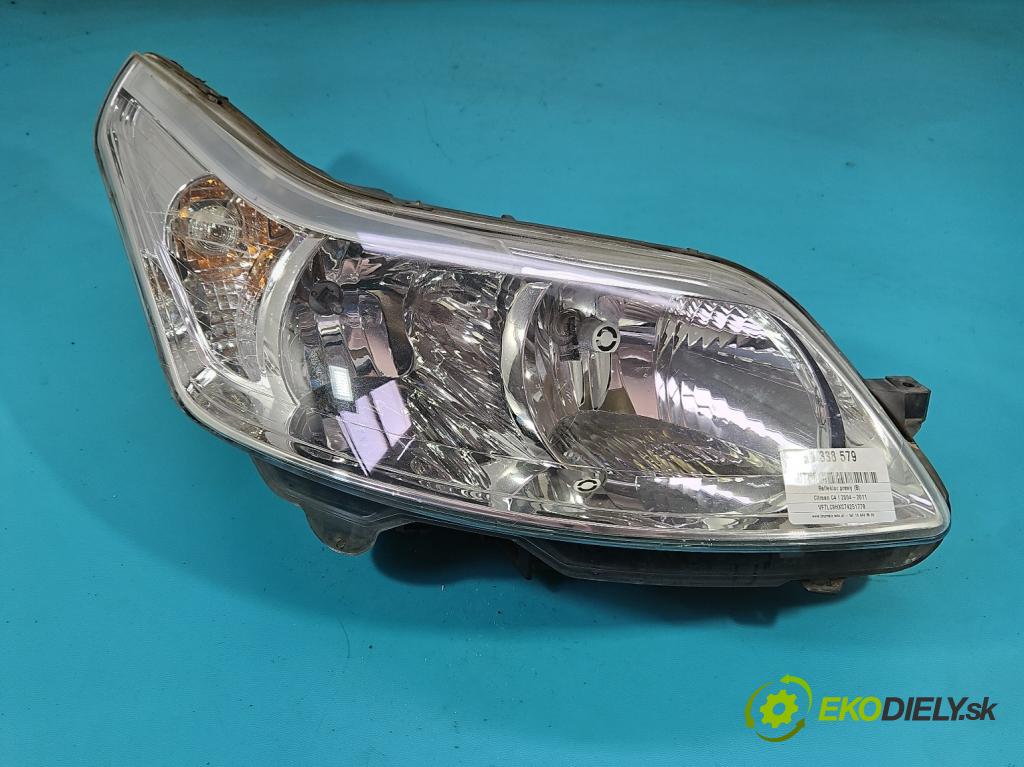 Citroen C4 I 2004-2011 1.6 hdi 90 HP manual 66,2 kW 1560 cm3 5- Reflektor: pravý 9646893880 (Pravé)