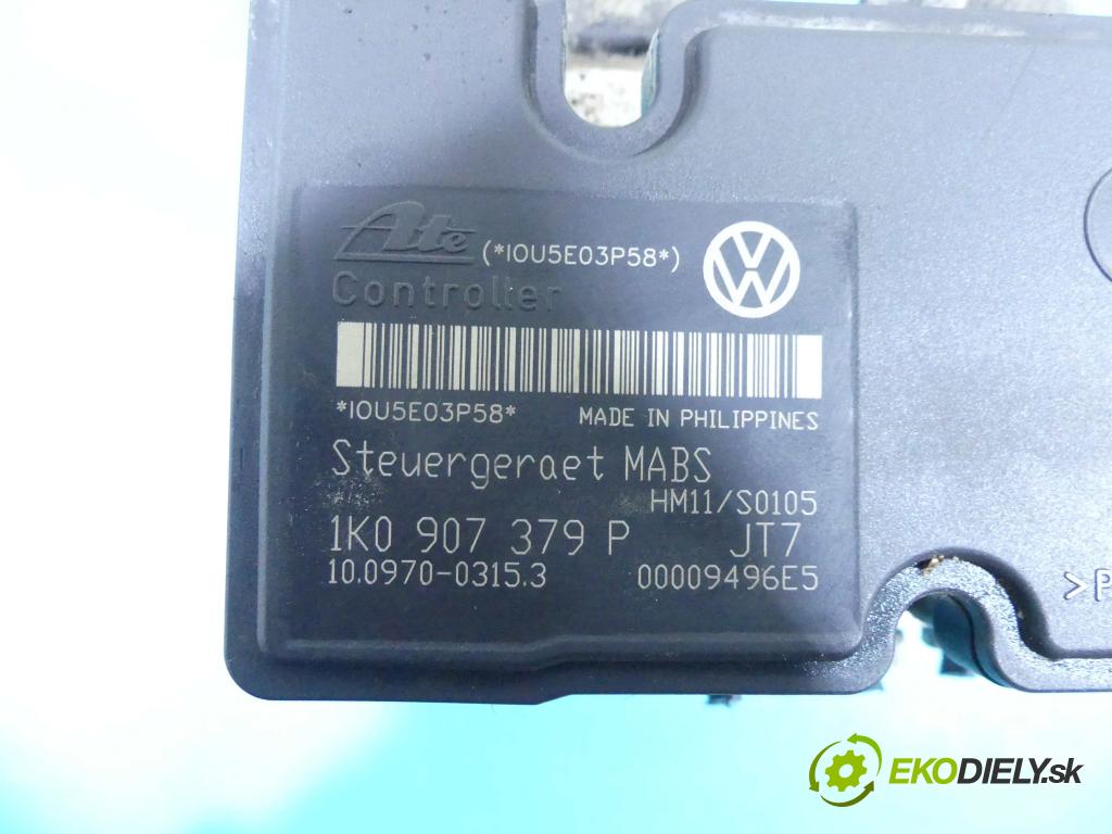 Vw Golf V 2003-2009 1.6 SR 102 HP manual 75 kW 1595 cm3 5- čerpadlo abs 1K0907379P (Pumpy ABS)