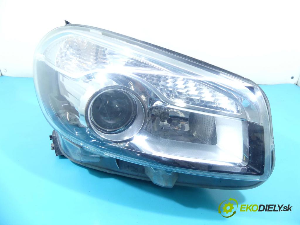 Nissan Qashqai I J10 2006-2013 1.6 dci 131 HP manual 96 kW 1598 cm3 5- Reflektor: pravý 26010BR00B (Pravé)