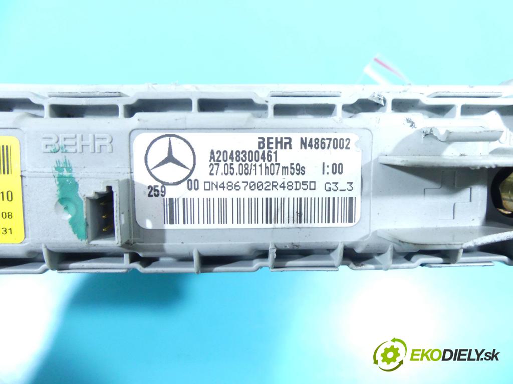 Mercedes C W204 2007-2014 2,2.0 CDI 170 HP automatic 125 kW 2148 cm3 4- radiator A2048300461 (Radiátory kúrenia)