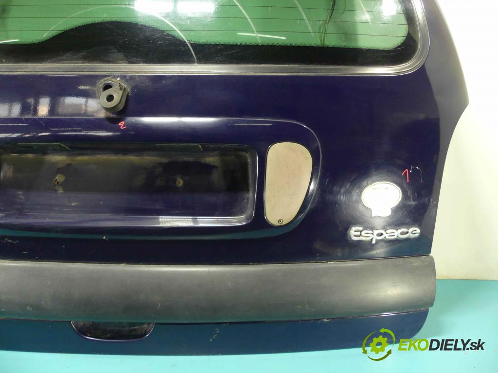 Renault Espace III 1997-2003 2.0 8V 114 hp manual 84 kW 1998 cm3 5- zadní kufrové dveře  (Zadní kapoty)