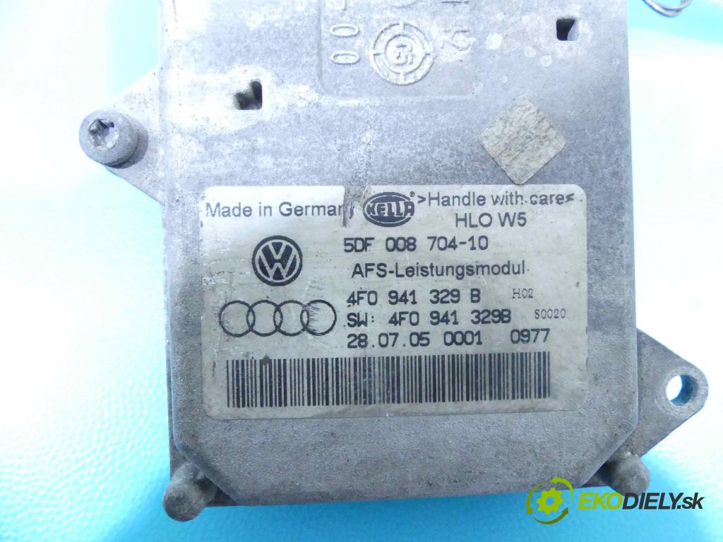 Audi A8 D3 2002-2009 4,2.0 V8 tdi 326KM automatic 240 kW 4134 cm3 4- střídač: xenon 5DF008704-10 (Riadiace jednotky xenónu)