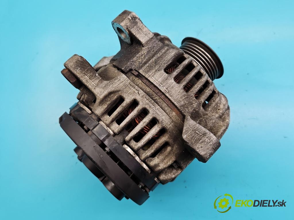 Toyota Avensis II T25 2003-2008 2.0 vvti 147 HP manual 108 kW 1998 cm3 5- Alternator 0124325085 (Alternátory)