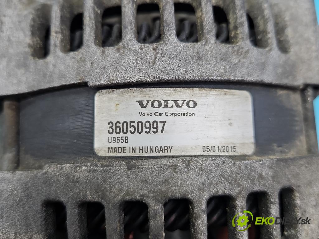 Volvo V50 2.0d 136 HP manual 100 kW 1997 cm3 5- Alternator 36050997 (Alternátory)