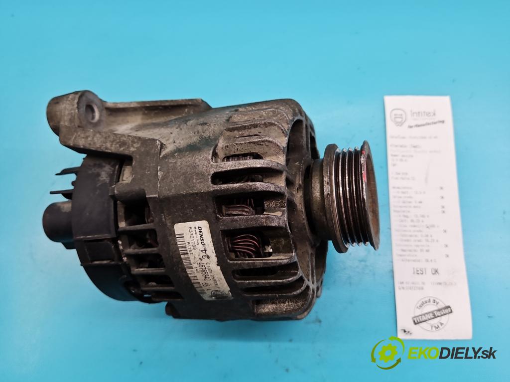 Fiat Palio II 2002-2006 1.2 16v 80 HP manual 59 kW 1242 cm3 5- Alternator 46765842 (Alternátory)