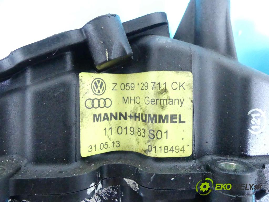 Audi A6 C6 2004-2011 3.0 V6 tdi 224 hp automatic 165 kW 2967 cm3 4- potrubí sací 059129711CK (Sací potrubí)