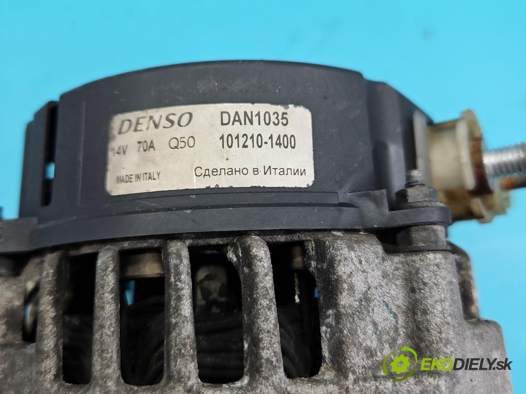 Toyota Aygo 2005-2014 1.0 68 HP manual 50 kW 998 cm3 5- Alternator 101210-1400 (Alternátory)