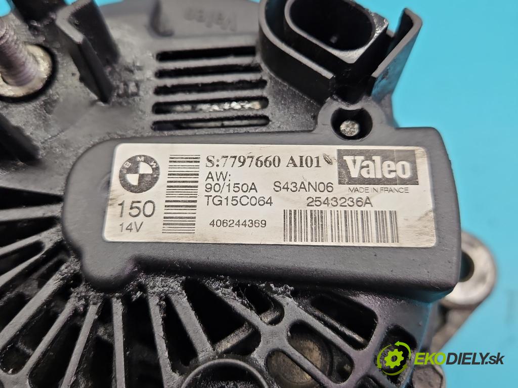 Bmw X3 E83 2003-2010 2.0d 150 HP manual 110 kW 1995 cm3 5- Alternator TG15C064 (Alternátory)