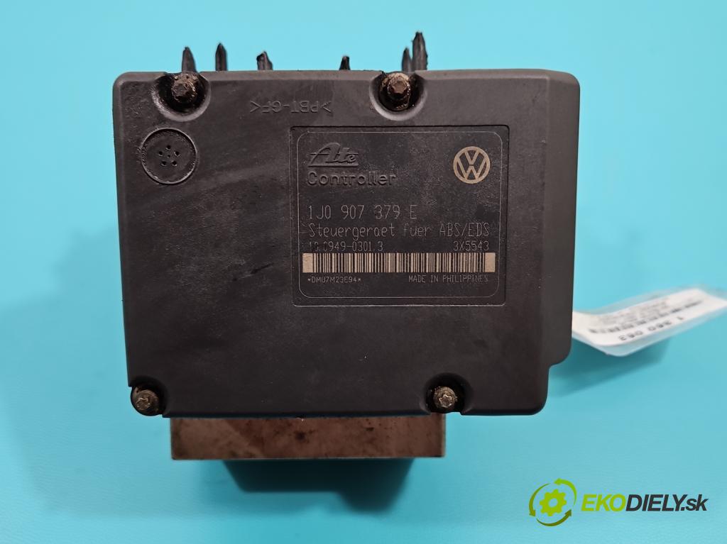 Vw Golf IV 1997-2003 1.8 20V 125 HP manual 92 kW 1781 cm3 3- čerpadlo abs 1J0614217B (Pumpy ABS)