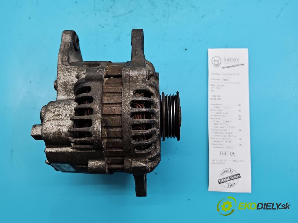 Mazda 323f 1.5 16V 88 HP manual 65 kW 1498 cm3 5- Alternator A2TB0091A (Alternátory)