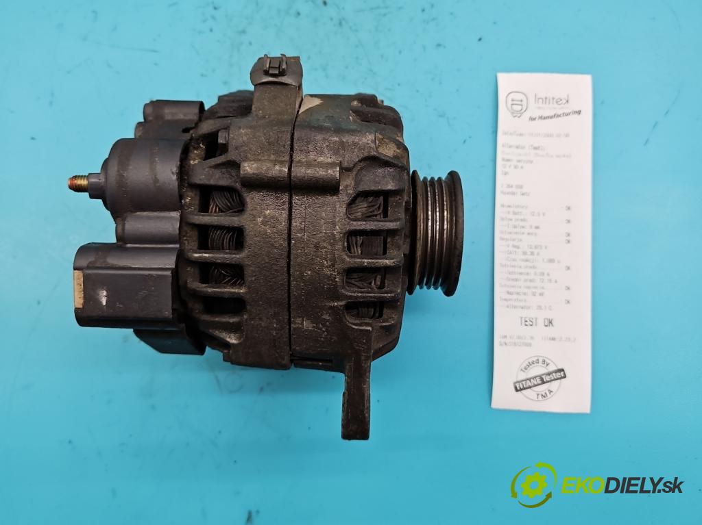 Hyundai Getz 1.3 12V 82 HP manual 60 kW 1341 cm3 5- Alternator 37300-22650 (Alternátory)