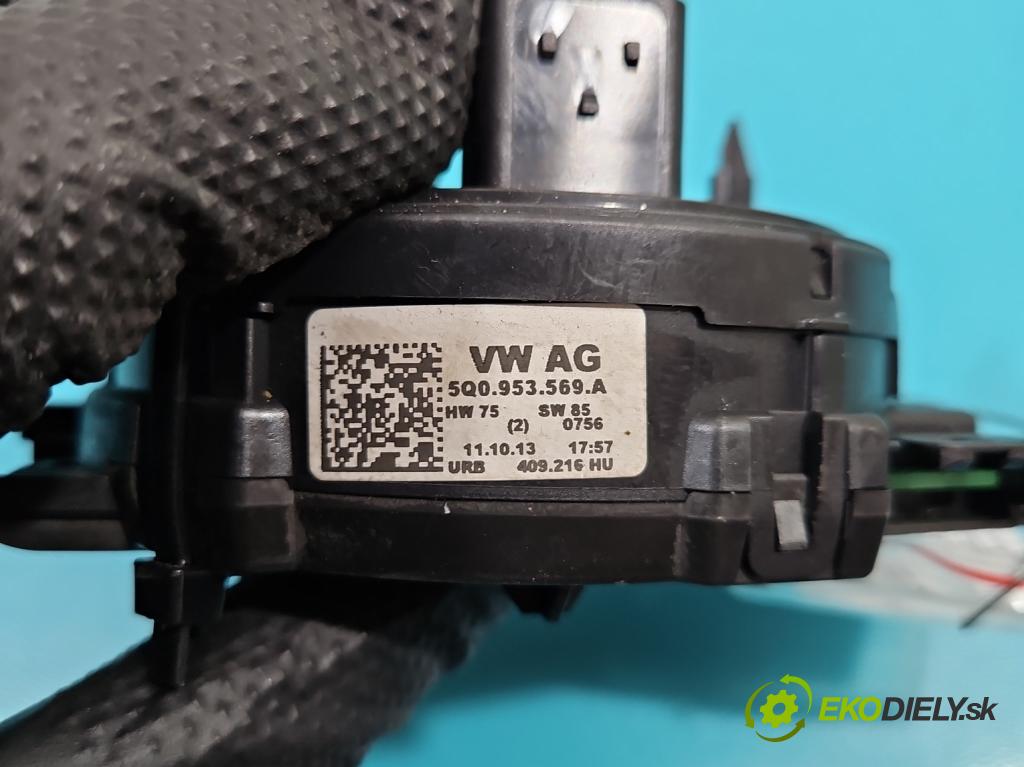 Vw Golf VII 2012-2020 1.6 tdi 105 HP automatic 77 kW 1598 cm3 5- Páska: airbag 5Q0953569A (Airbagy)