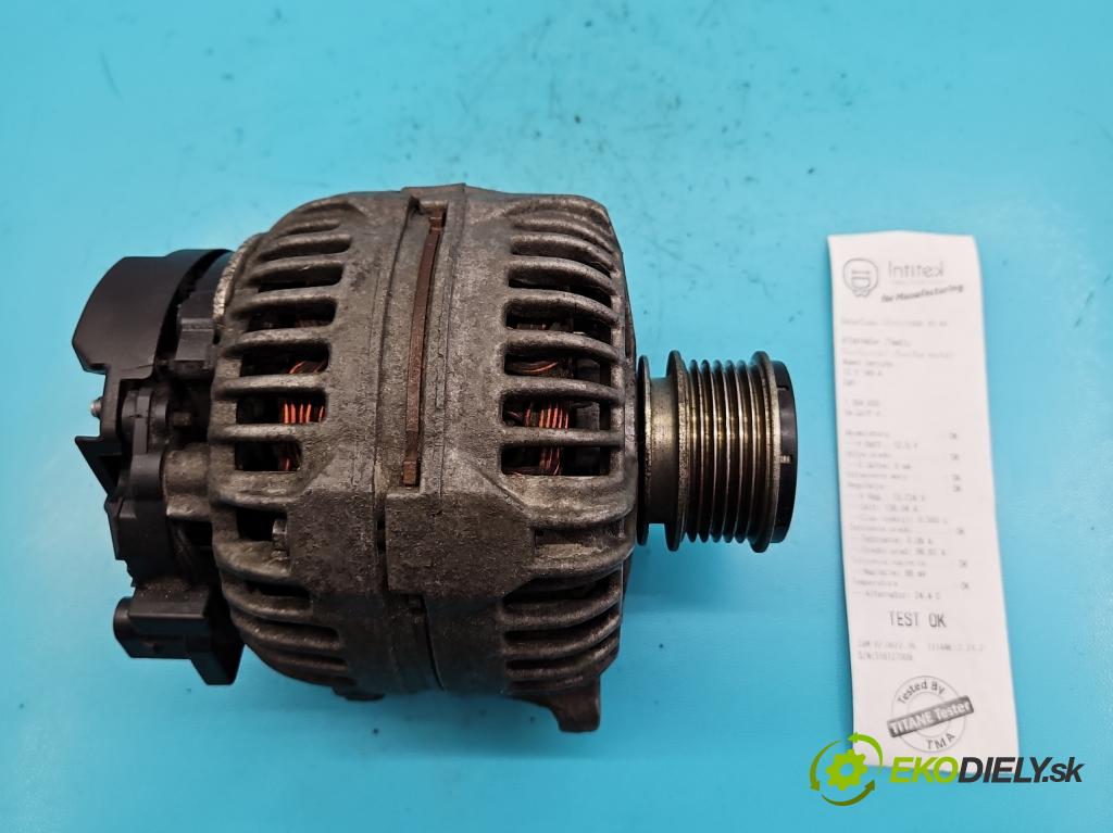 Vw Golf V 2003-2009 1.6 SR 102 hp manual 75 kW 1596 cm3 5- Alternator 06F903023F (Alternátory)