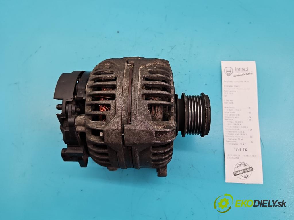 Audi A3 8L 1996-2003 1.9 tdi 131 HP manual 96 kW 1896 cm3 3- Alternator 028903028E (Alternátory)