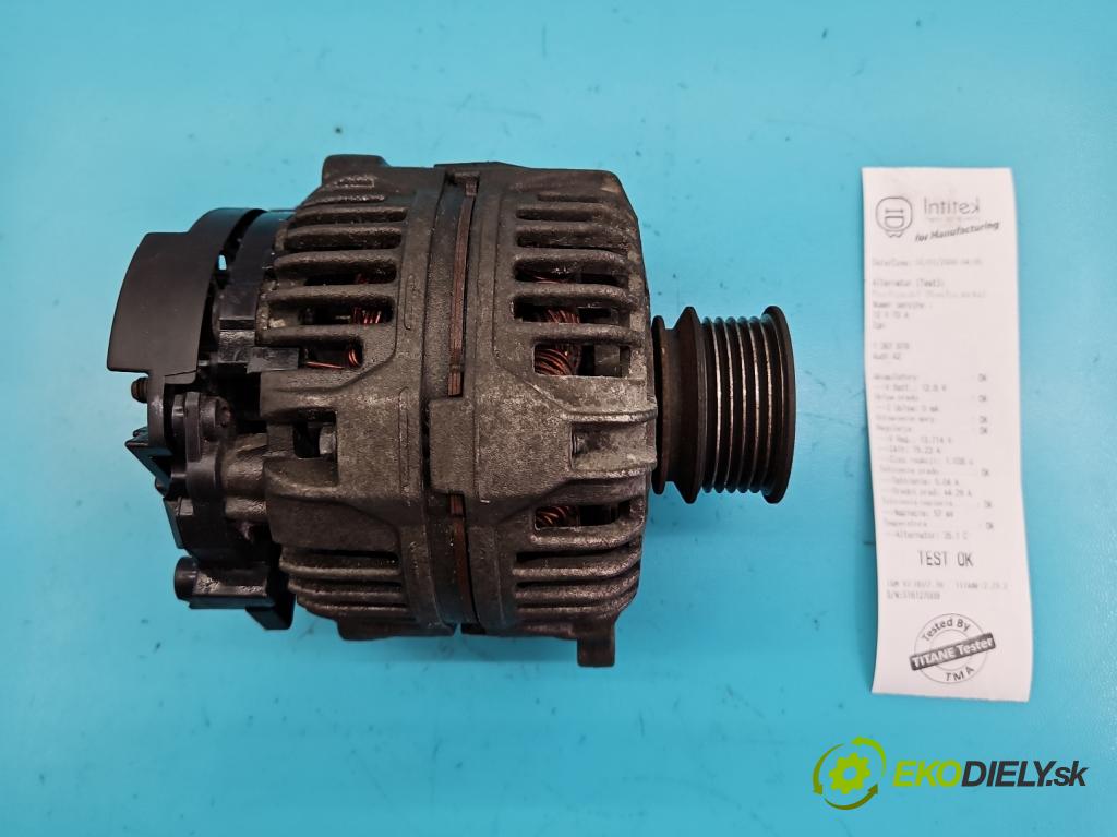 Audi A2 1.4 16V 75 hp manual 55 kW 1390 cm3 5- Alternator 038903023K (Alternátory)