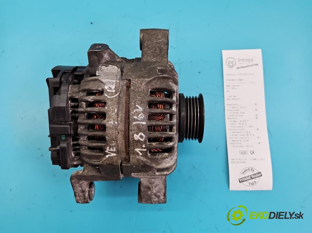 Opel Vectra C 2002-2008 1.8 16V 122 HP manual 90 kW 1796 cm3 5- Alternator 0124425025 (Alternátory)