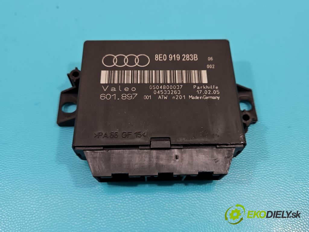 Audi A4 B7 2004-2008 2.0 20V 131 HP manual 96 kW 1984 cm3 4- modul riadiaca jednotka 8E0919283B (Ostatné)