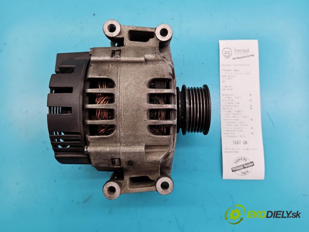 Audi A4 B7 2004-2008 2.0 20V 131 HP manual 96 kW 1984 cm3 4- Alternator 06B903016AE (Alternátory)