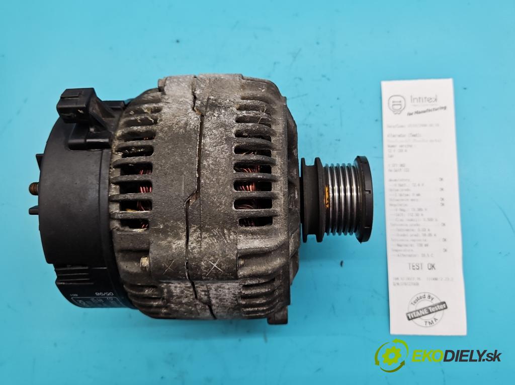 Vw Golf III 1991-1998 1.9 tdi 90 hp manual 66 kW 1896 cm3 5- Alternator 0123515020 (Alternátory)