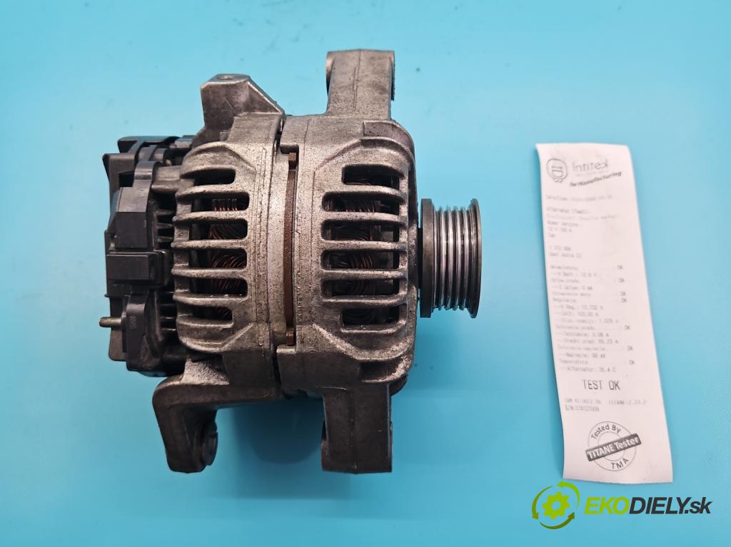 Opel Astra II 1998-2009 1.8 16V 116 HP manual 85 kW 1796 cm3 2- Alternator 90561971 (Alternátory)