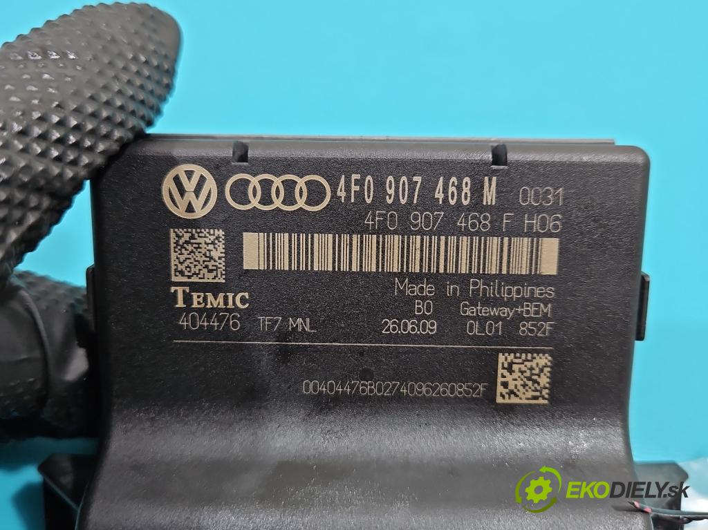 Audi A6 C6 2004-2011 3.0 tdi 239KM automatic 176 kW 2967 cm3 5- modul riadiaca jednotka 4F0907468M (Ostatné)