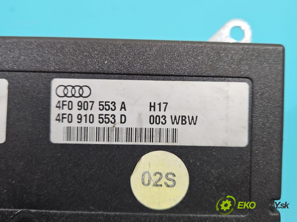 Audi A6 C6 2004-2011 3.0 tdi 239KM automatic 176 kW 2967 cm3 5- modul riadiaca jednotka 4F0907553A (Ostatné)