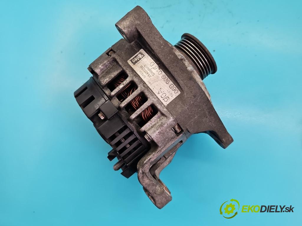 Vw Passat B5 1995-2005 2.0 8V 116 hp manual 85 kW 1984 cm3 4- Alternator 06B903016D (Alternátory)