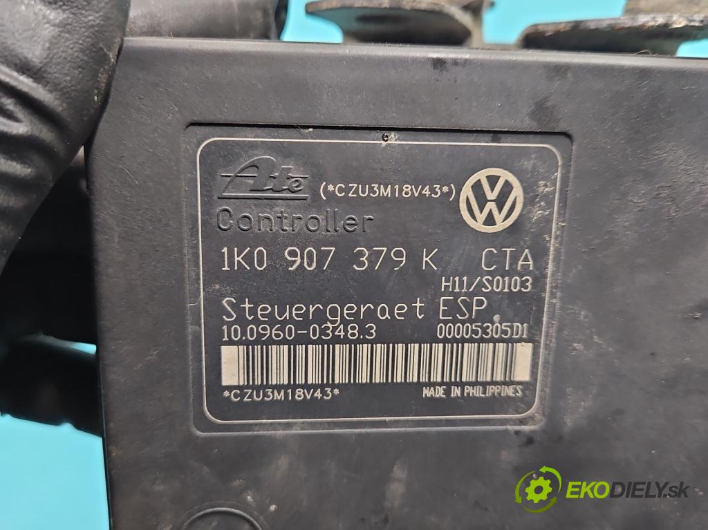 Vw Golf V 2003-2009 1.9 tdi 105 HP manual 77 kW 1896 cm3 5- čerpadlo abs 1K0614517H (Pumpy ABS)