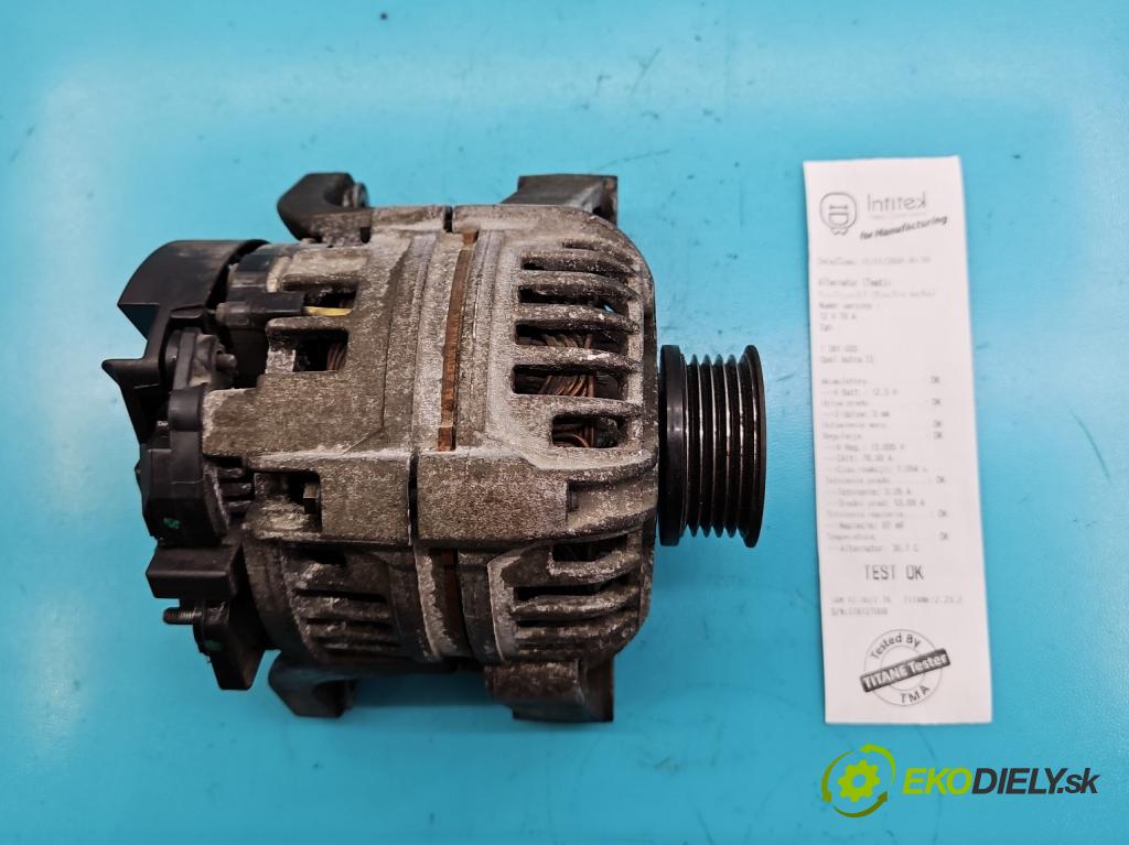 Opel Astra II 1998-2009 1.4 16V 90 HP manual 66 kW 1364 cm3 5- Alternator 24437119 (Alternátory)