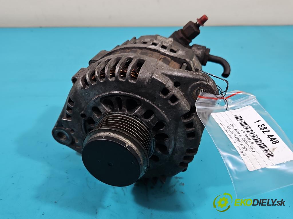 Opel Astra III 2004-2014 1.7 cdti 101 hp manual 74 kW 1686 cm3 5- Alternator 898056-4410 (Alternátory)