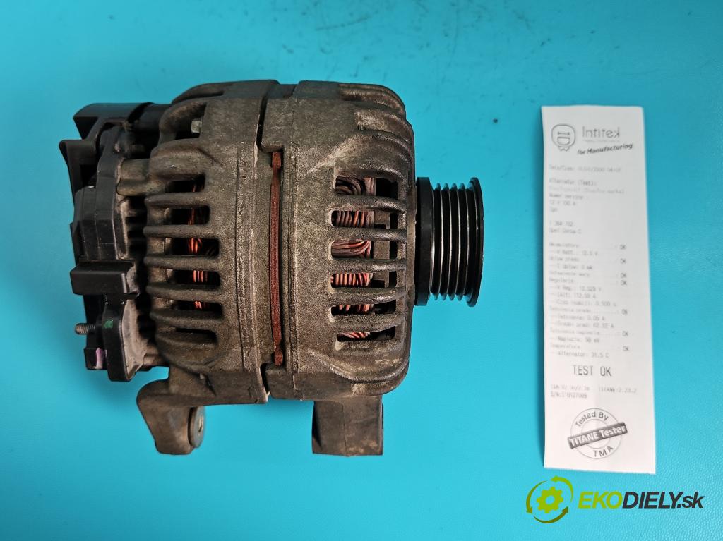 Opel Corsa C 2000-2006 1.2 16V 80 hp manual 59 kW 1229 cm3 5- Alternator 55556068 (Alternátory)