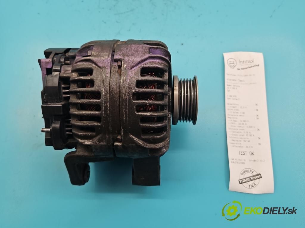 Opel Corsa C 2000-2006 1.2 16V 75 HP manual 55 kW 1199 cm3 3- Alternator 24437120 (Alternátory)