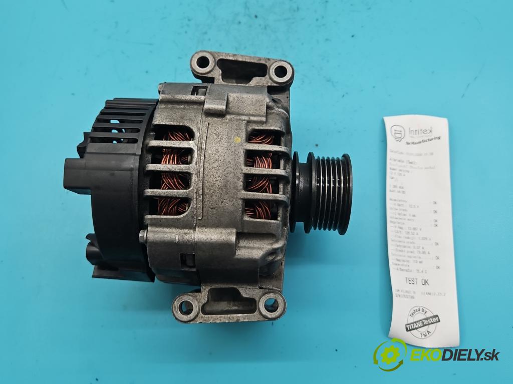 Audi A4 B6 2000-2004 2.0 20V 131 HP automatic 96 kW 1984 cm3 4- Alternator 06B903019X (Alternátory)