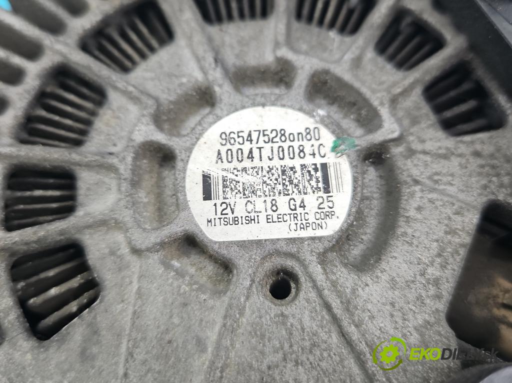 Peugeot 407 2.0 hdi 136hp automatic 100 kW 1997 cm3 4- Alternator 9654752880 (Alternátory)